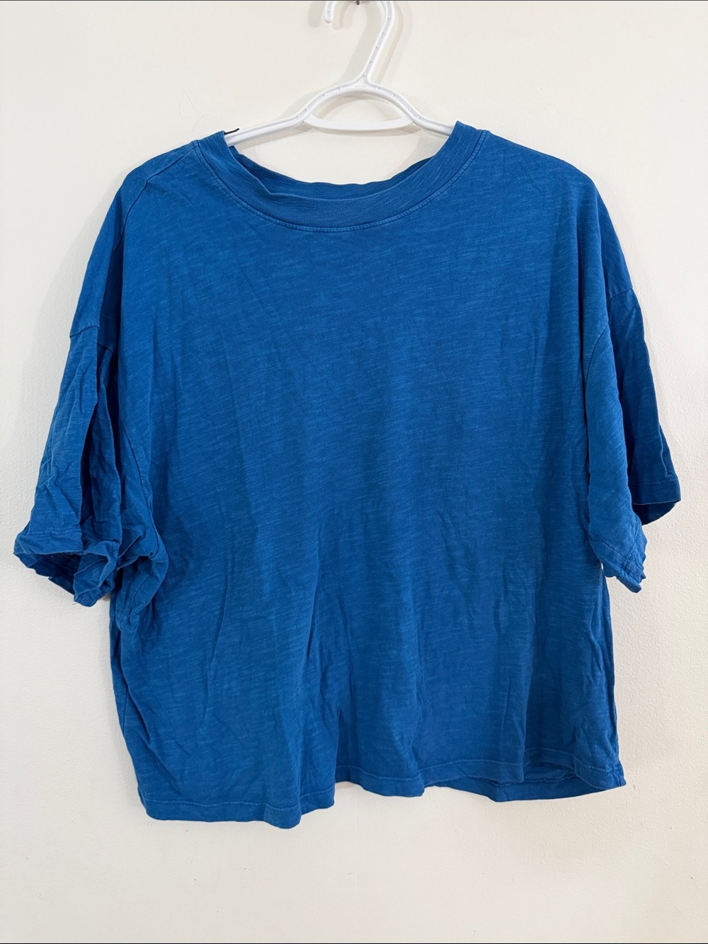 Universal Thread Blue Boxy Short Sleeve Tee